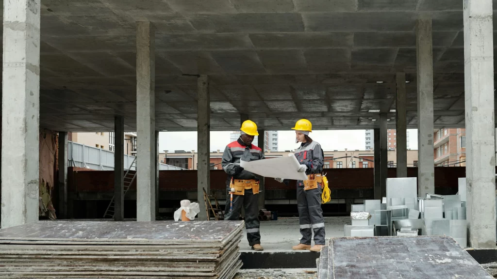 Bild einer Baustelle